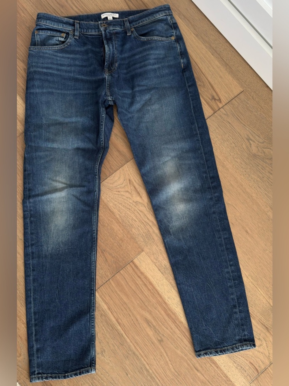 Men’s Banana Republic Slim Jeans in Dark Blue Wash